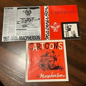 Duncan Macpherson Political Cartoonist Books